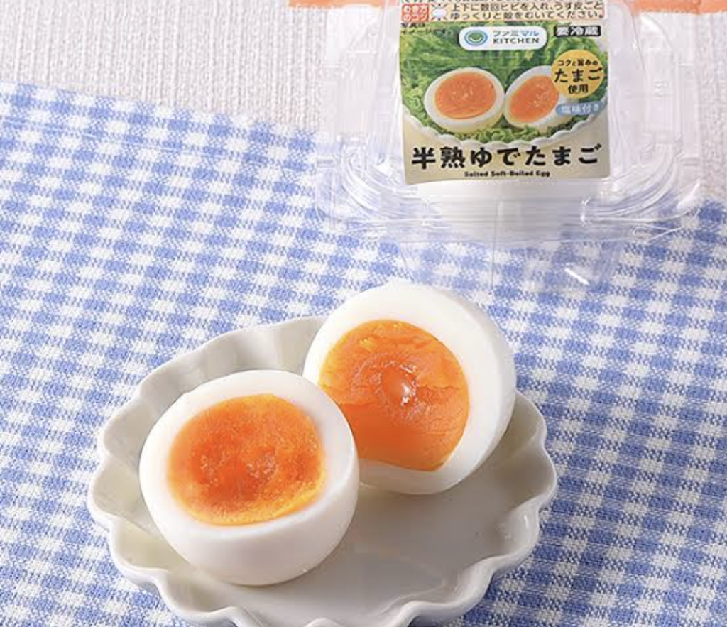 ゆで卵画像